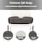 Mind Reader Memory Foam Seat Cushion with Air-Cloud Technology, Gray